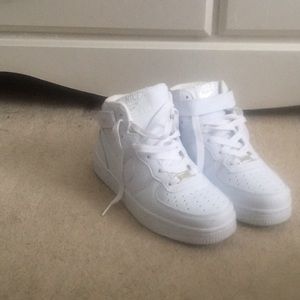 White Air Force 1s